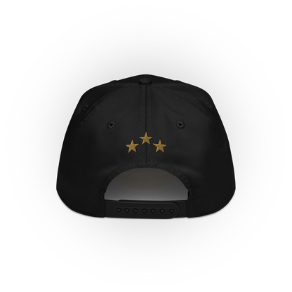 Chrome Cross Snapback