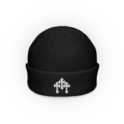 Chrome Cross Beanie
