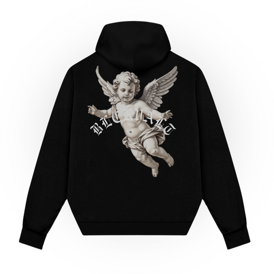 Chrome Cross Oversized Hoodie